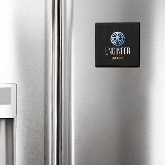 Aimant Ingénieur établi, Ingénieur diplômé sur mesure