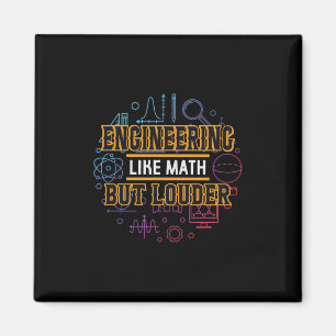 Aimant Ingénieur Ingénieur Comme Math