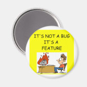 Aimant ingénieur LOGICIEL (Recto/Verso)