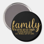 Aimant Ingrédients magiques de la famille (Recto/Verso)