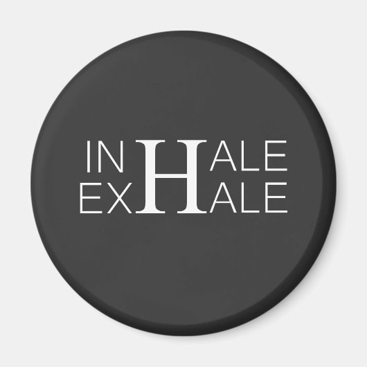 Aimant Inhale exhale (Devant)