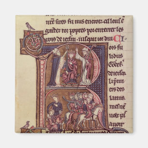 Aimant Initiale 'R de Historiated