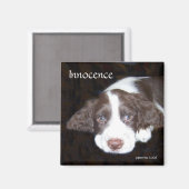 Aimant Innocence - L'amour chiot (Recto/Verso)