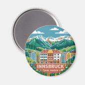 Aimant Innsbruck Autriche (Recto/Verso)