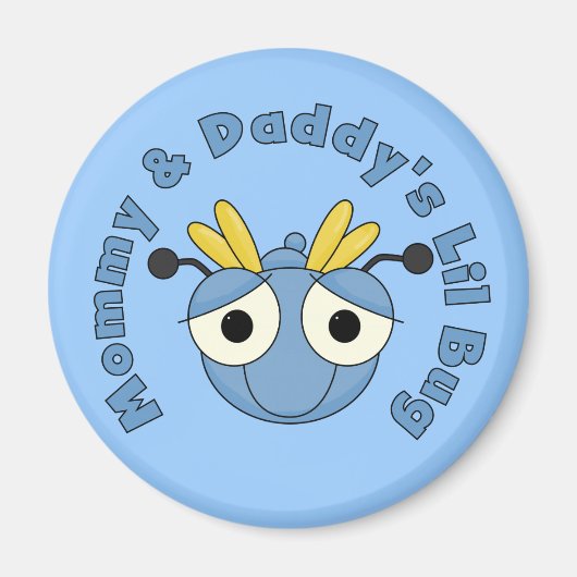 Aimant Insecte de Lil de maman et de papa (Devant)