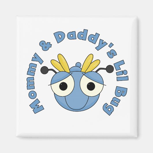 Aimant Insecte de Lil de maman et de papa (Devant)