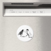 Aimant Insectes vintage dansant; mouche diptère (In Situ (Lave-vaisselle))