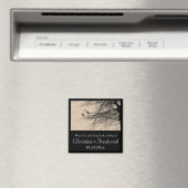 Aimant Inséparables, carré enregistrer l'aimant de date (In Situ (Lave-vaisselle))