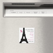 Aimant Inséparables noirs Enregistrer la date (In Situ (Lave-vaisselle))