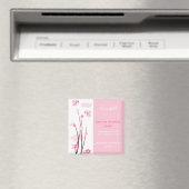 Aimant Inséparables roses Fleurs de Printemps Baby Faire- (In Situ (Lave-vaisselle))