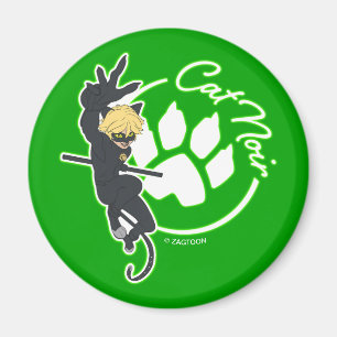 Aimant Insigne Cat Noir