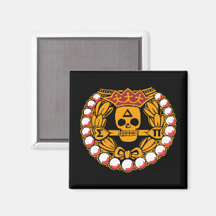 Aimant Insigne de crâne Delta Sigma Pi
