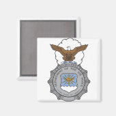 Aimant Insigne de la police militaire (Recto/Verso)