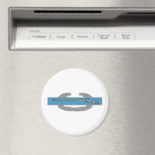 Aimant Insigne de l'Infanteur de combat CIB Armée Vétéran (In Situ (Lave-vaisselle))