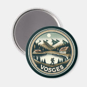 Aimant Insigne des Vosges France (Recto/Verso)