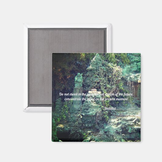 aimant inspirant bouddhiste (Recto/Verso)