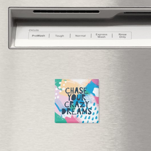 Aimant Inspiration lumineuse I | Chasse tes rêves fous (In Situ (Lave-vaisselle))