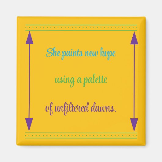 Aimant Inspiration Pour Les Femmes (Devant)