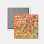 Aimant inspirationnel et motivationnel de Words (Recto/Verso)