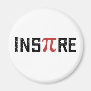 Aimant InsPire Pi day   Cadeaux de jour de Pi mathématiqu