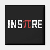 Aimant InsPire Pi jour | Joyeux jour de Pi math (Devant)