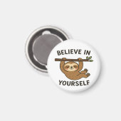 Aimant Inspirer Citation "Croyez en vous" Imprimer (Recto/Verso)