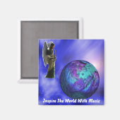 Aimant Inspirer Le Monde Avec L'Aimant Musique (Recto/Verso)