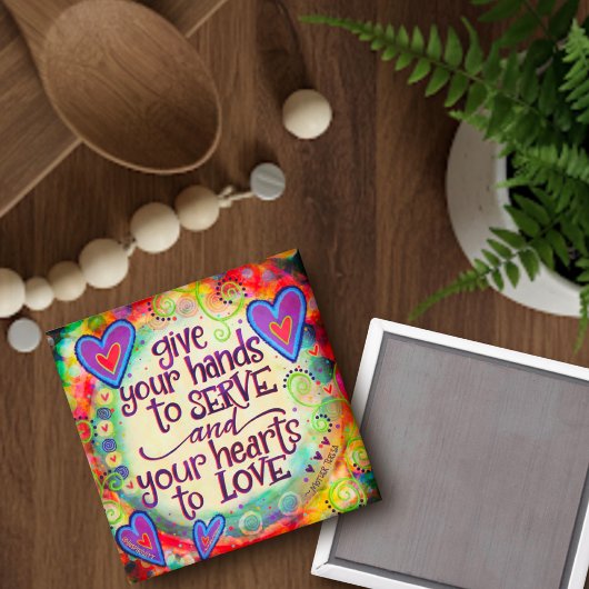 Aimant Inspiribilité des devis de la main de service