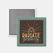 Aimant Inspiribilité du devis de position de rayonnement  (Recto/Verso)