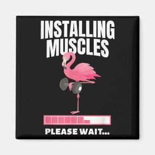 Aimant Installation de Muscles Flamant rose Exercice Fitn