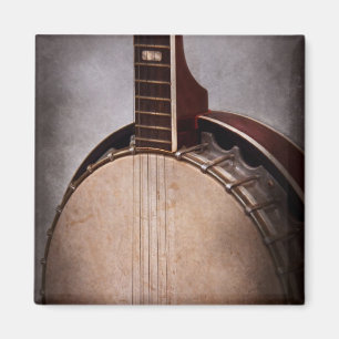 Aimant Instrument à cordes - Un banjo typique