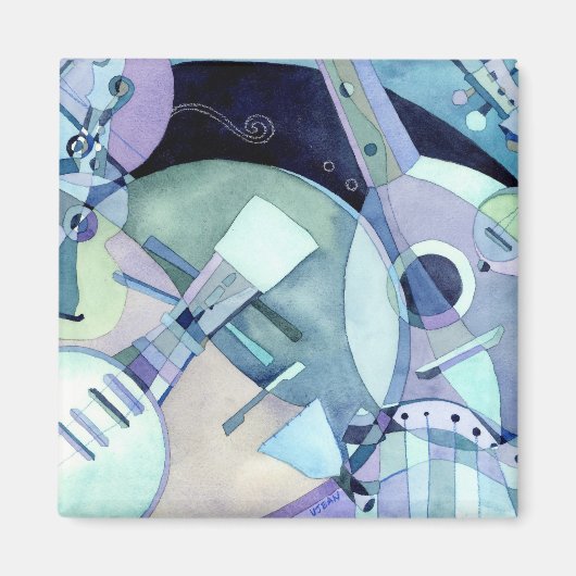 Aimant Instruments à cordes (Devant)