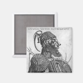 Aimant Instruments de subsistance humaine, Arcimboldo (Recto/Verso)