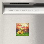 Aimant Intéressant Joyeux cadeau Halloween (In Situ (Lave-vaisselle))