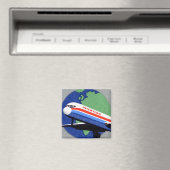 Aimant INTERFLUG - Compagnie aérienne nationale de DDR, A (In Situ (Lave-vaisselle))