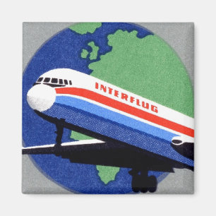 Aimant INTERFLUG - Compagnie aérienne nationale de DDR, A
