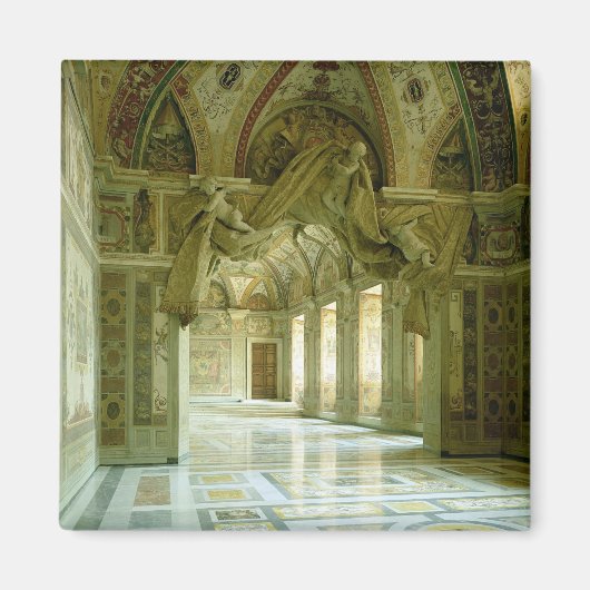 Aimant Intérieur avec vue sur les anges sculptés (Devant)