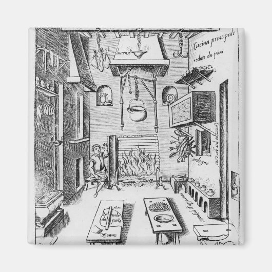 Aimant Intérieur cuisine (Devant)