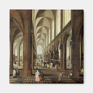 Aimant Intérieur de la cathédrale d'Anvers, c.1650