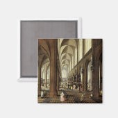Aimant Intérieur de la cathédrale d'Anvers, vers 1650 (Recto/Verso)