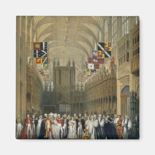 Aimant Intérieur de la chapelle St George, 1838 (litho co (Devant)