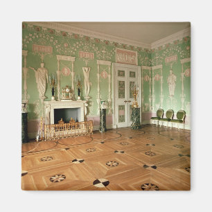 Aimant Intérieur de la salle à manger verte