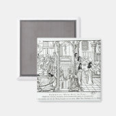 Aimant Intérieur de l'hôpital de l'Hôtel Dieu (Recto/Verso)