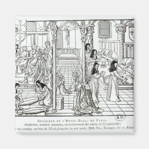 Aimant Intérieur de l'hôpital de l'Hôtel Dieu