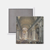 Aimant Intérieur de Saint-Pierre, Rome, 1867 (Recto/Verso)