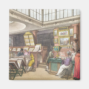Aimant Intérieur dépôt d'Ackermann du "des arts, Lit