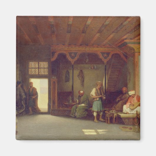 Aimant Intérieur d'un café oriental (Devant)