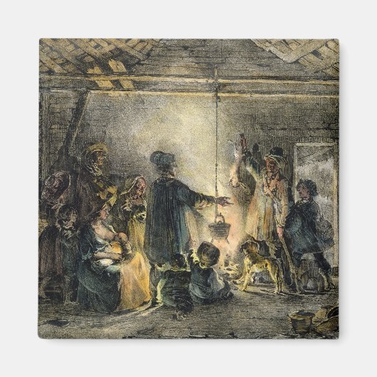 Aimant Intérieur d'une cabane de mineurs de charbon (Devant)