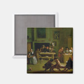 Aimant Intérieur d'une école (Recto/Verso)