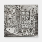 Aimant Intérieur d'une imprimerie à Nuremberg (Devant)